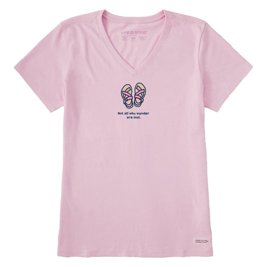 Women's Sporty Sandals Short Sleeve Crusher Vee