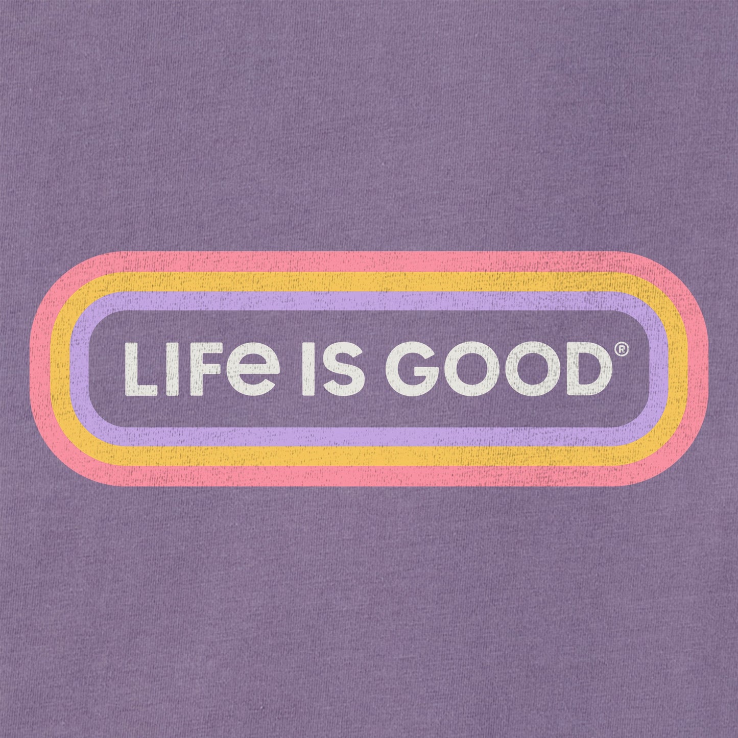 Women's Stripe LIG Pill Short Sleeve Crusher Vee