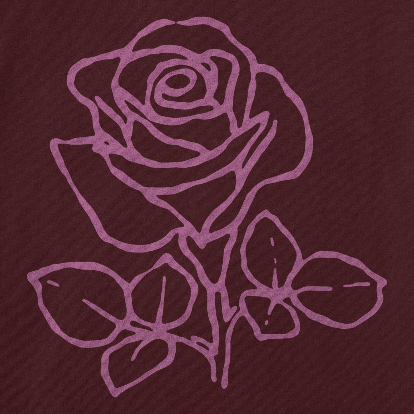 Women's Crafty Rose Long Sleeve Crusher Vee