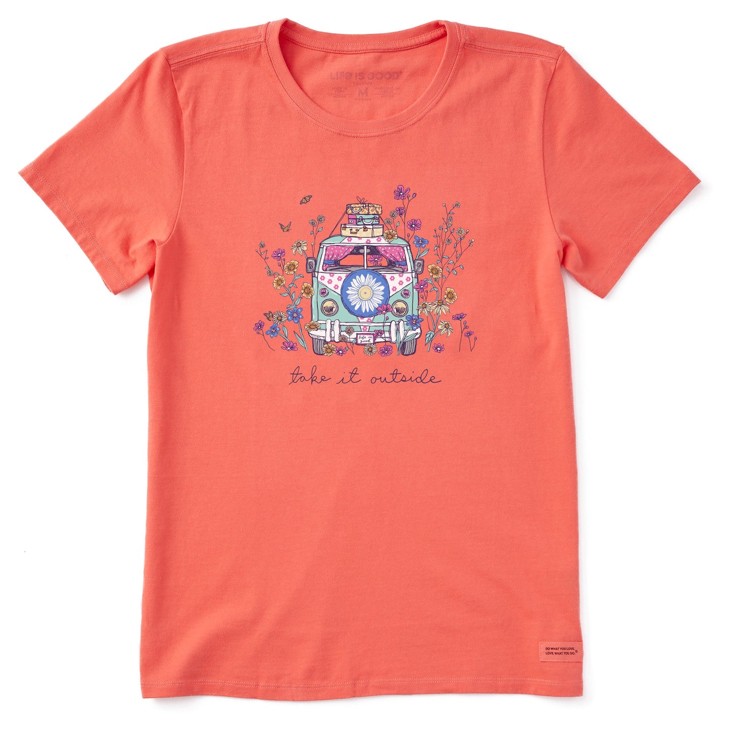 Women's Take It Outside Wildflower Van Short Sleeve Tee