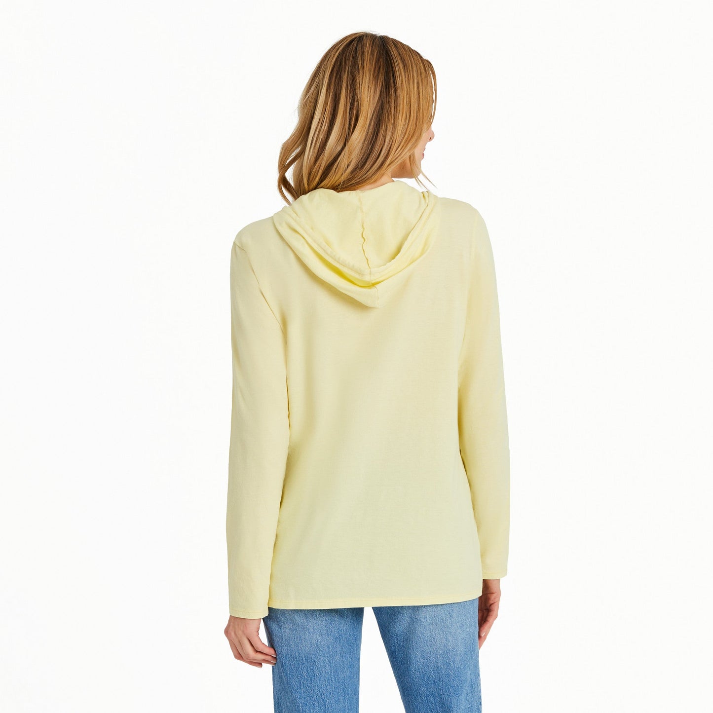 Women's 3 Hibiscuses Long Sleeve Crusher-LITE Hooded Tee