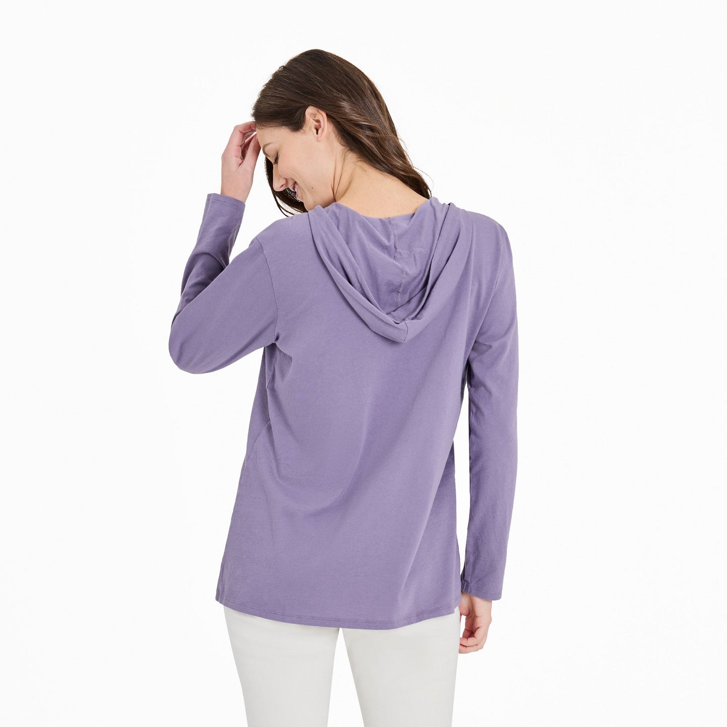 Women's Breathe Sun Long Sleeve Crusher-LITE Hooded Tee