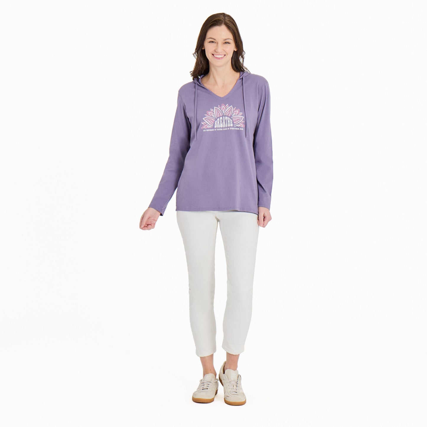 Women's Breathe Sun Long Sleeve Crusher-LITE Hooded Tee