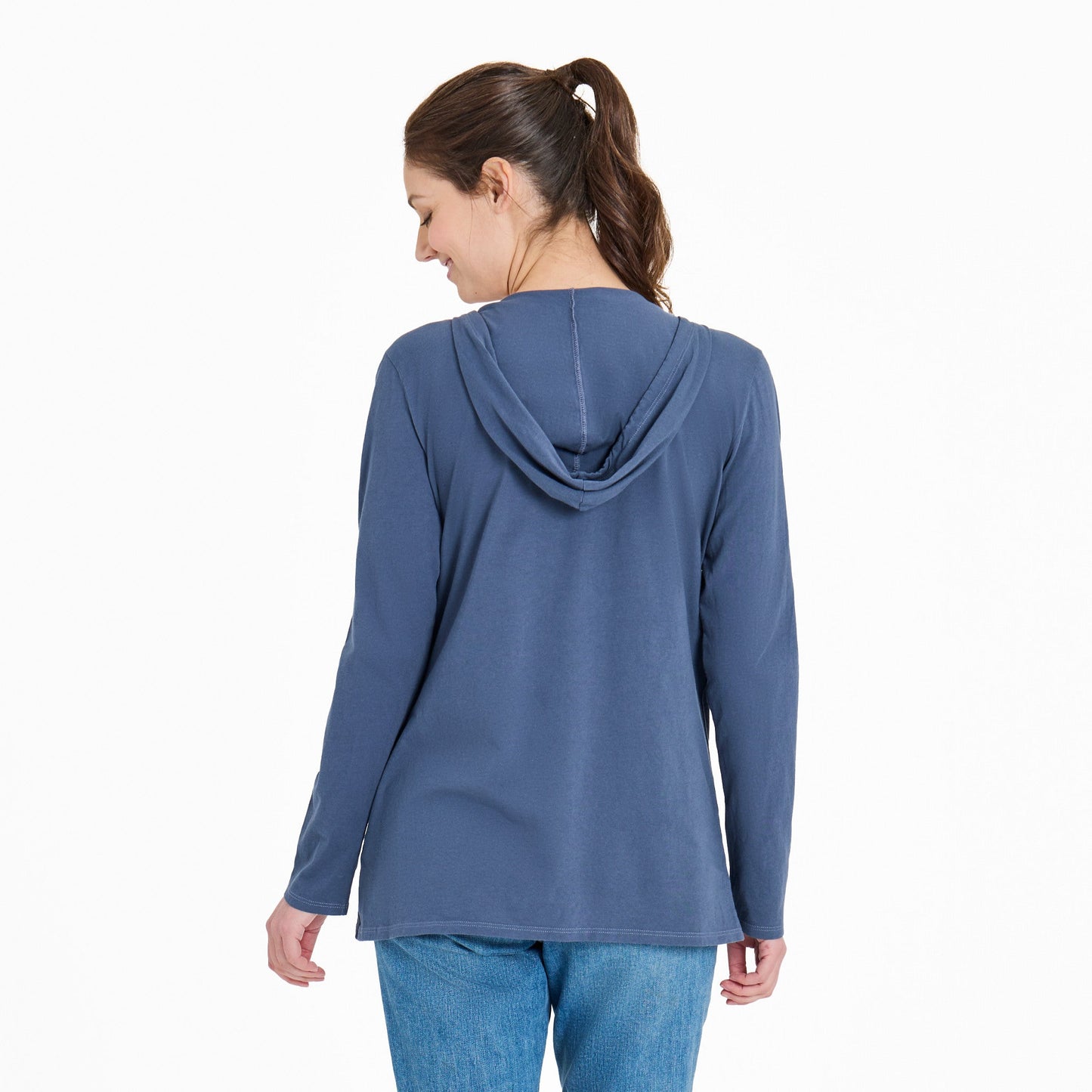 Women's Golden Hour Long Sleeve Crusher-LITE Hooded Tee