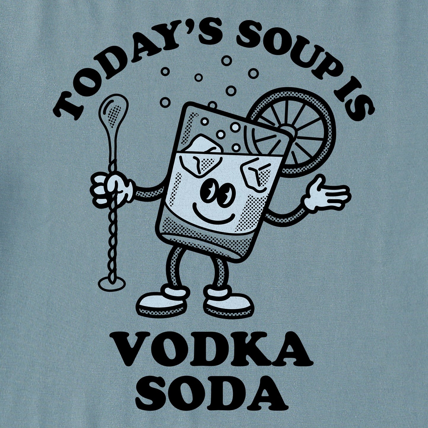 Women's Vodka Soup Short Sleeve Crusher Boxy Tee