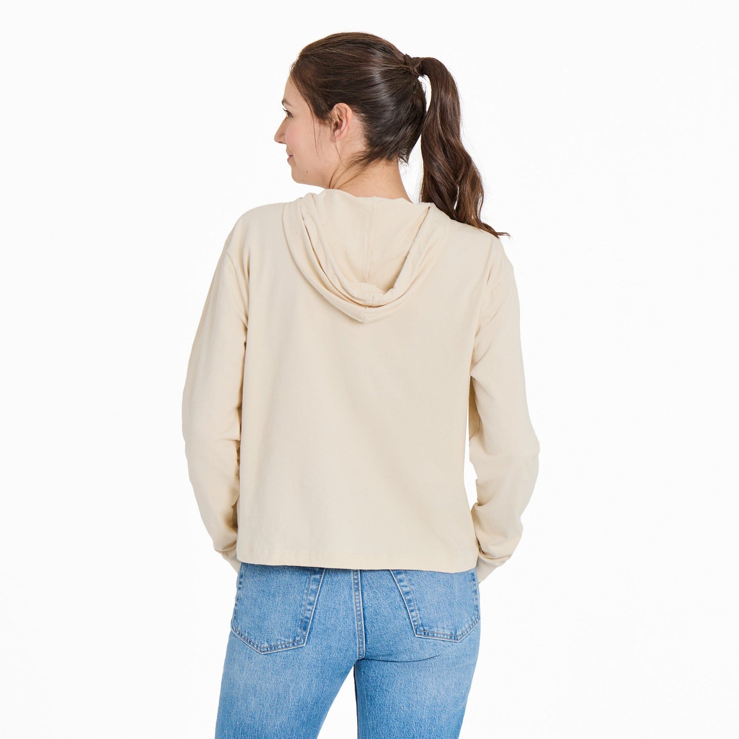 Women's Gone To The Beach Crusher Boxy Hoodie