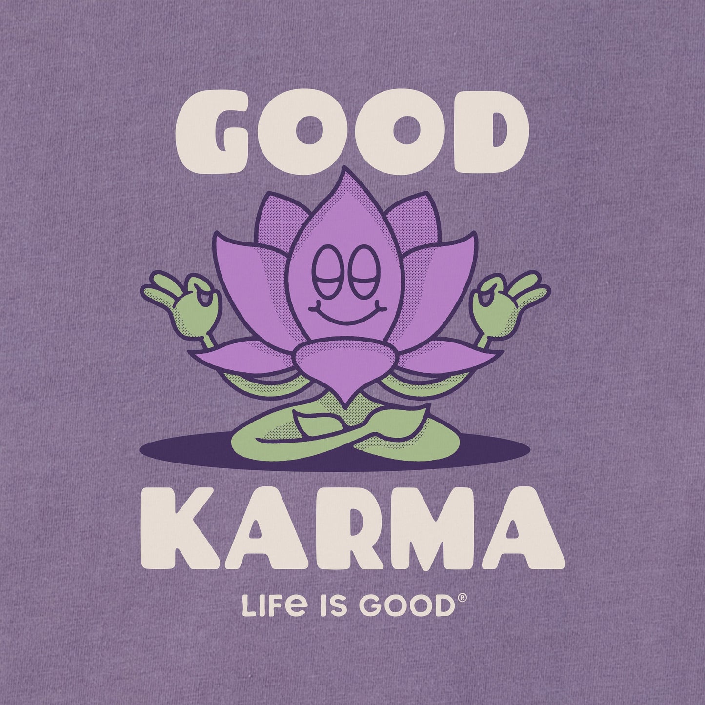 Women's Good Karma Lotus Crusher Boxy Tank