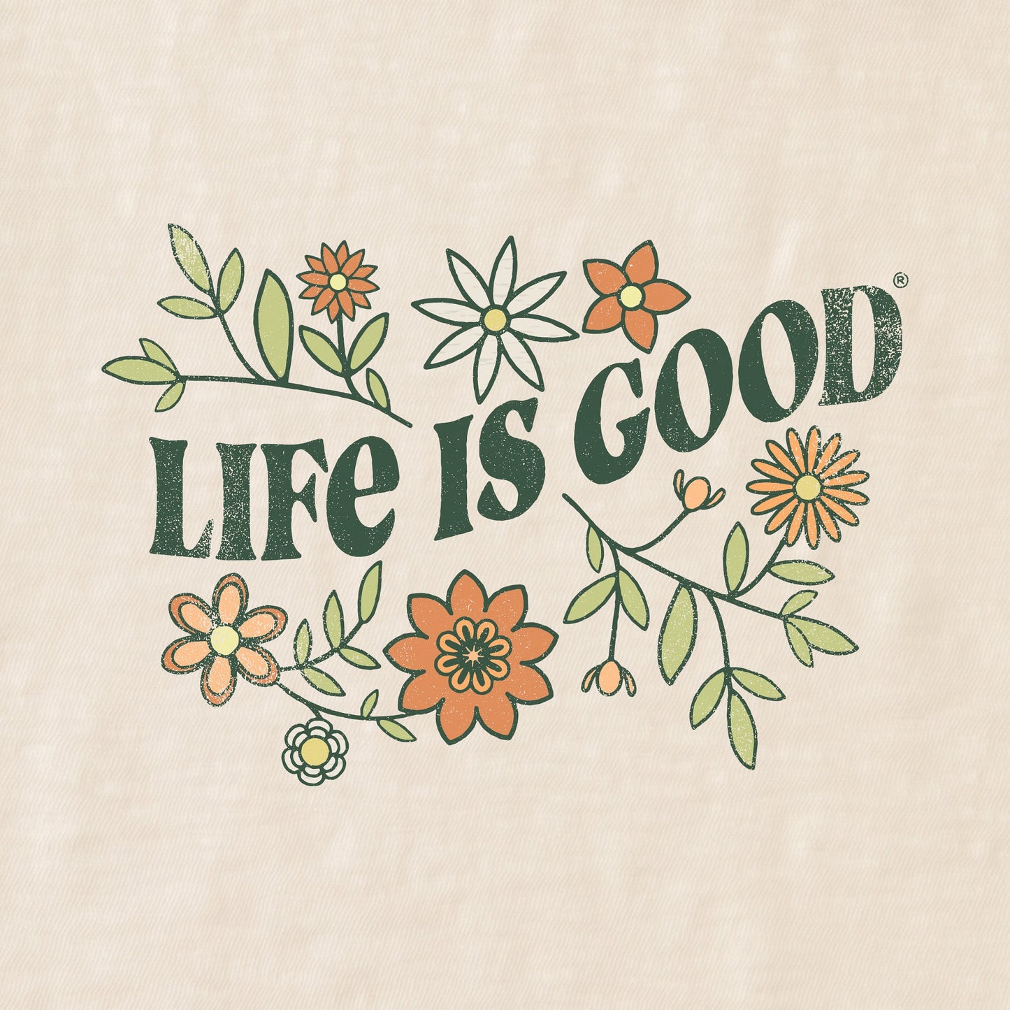 Women's Clean Garden Slub Easy Fit Tee