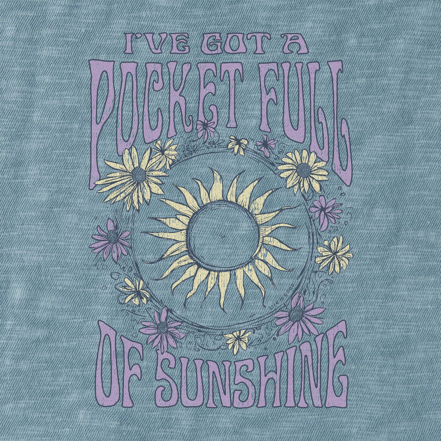 Women's Pocket Full of Sunshine Sun Slub Easy Fit Tee