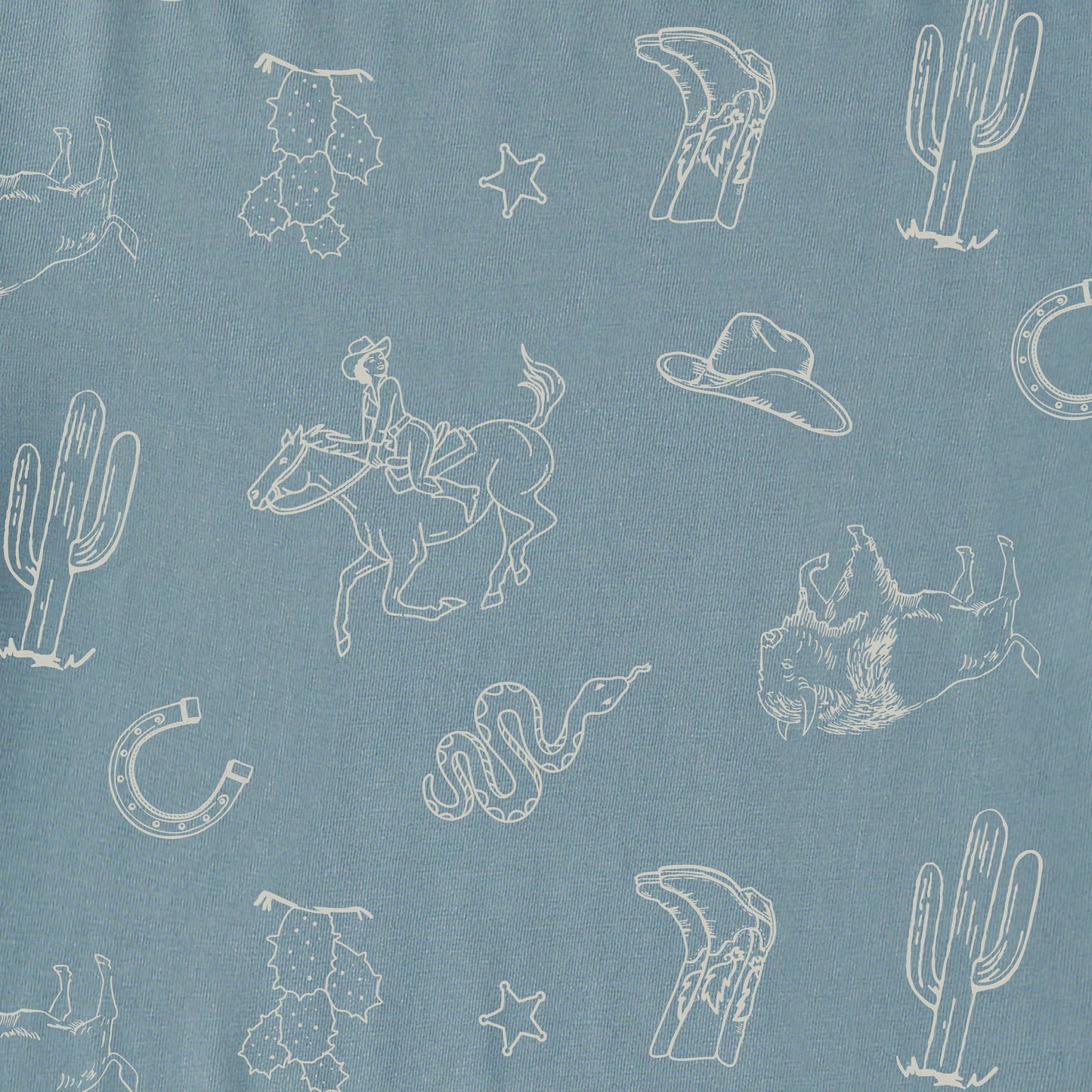 Women's West is Best Pattern Tiered Tank Dress