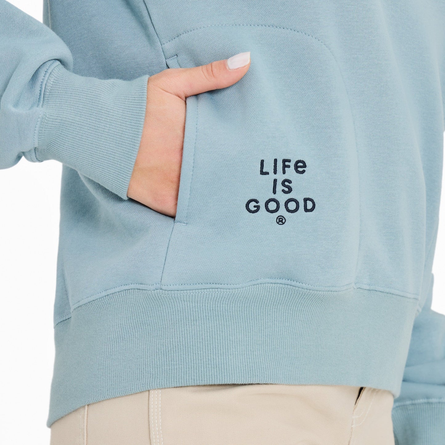 Women's Crafty Forest Good Vibes Fleece Hoodie