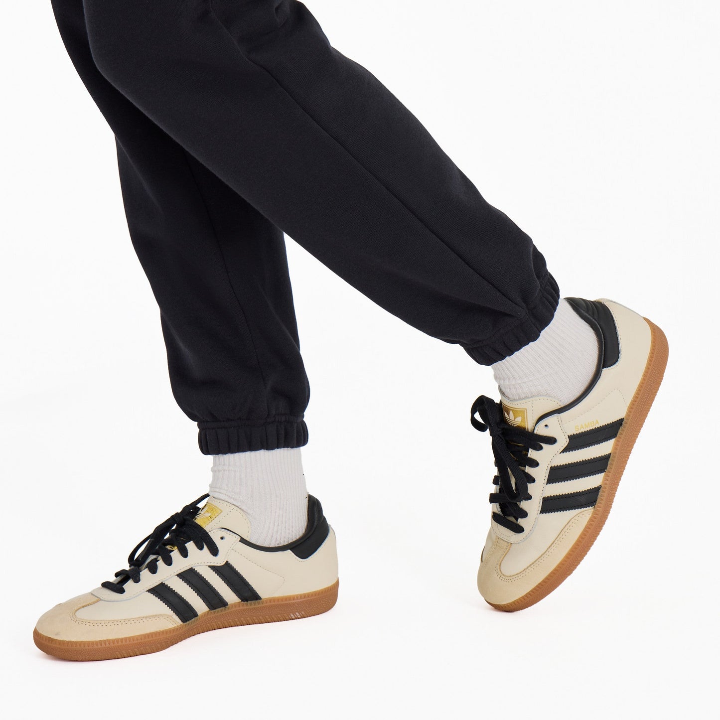 Women's Solid Good Vibes Fleece Jogger