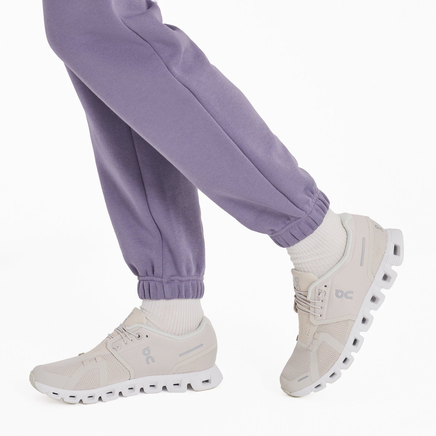 Women's Solid Good Vibes Fleece Jogger