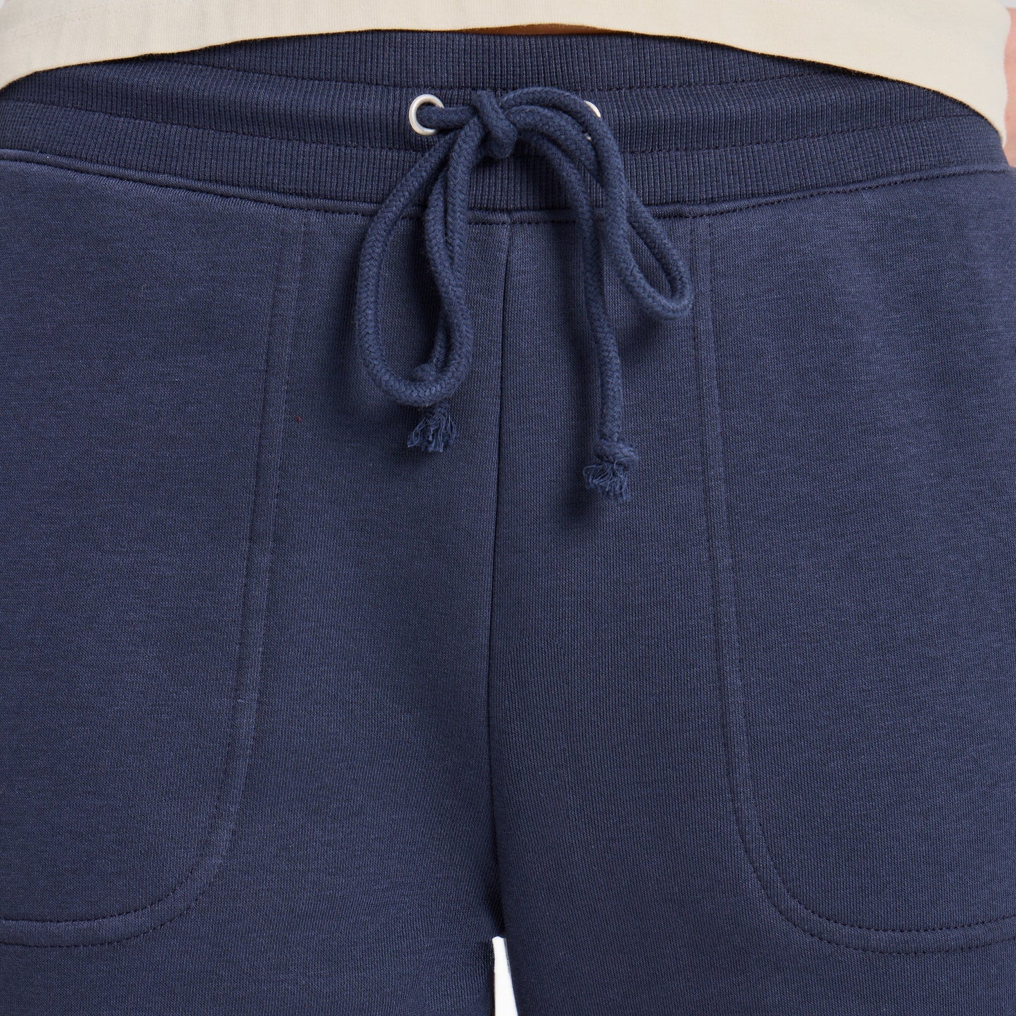 Women's Solid Good Vibes Fleece Jogger