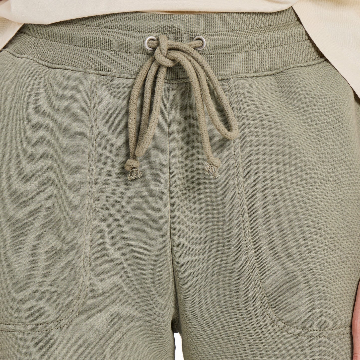 Women's Solid Good Vibes Fleece Jogger