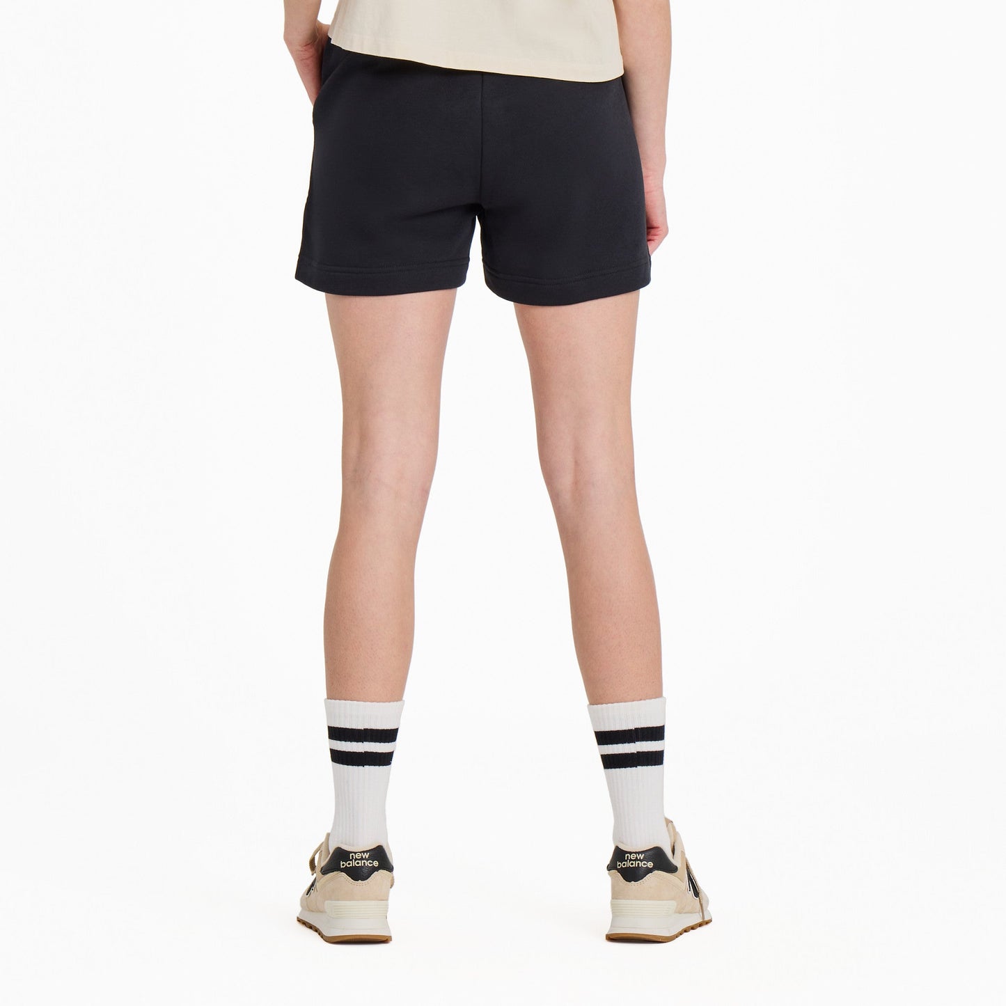 Women's Solid Good Vibes Fleece Shorts