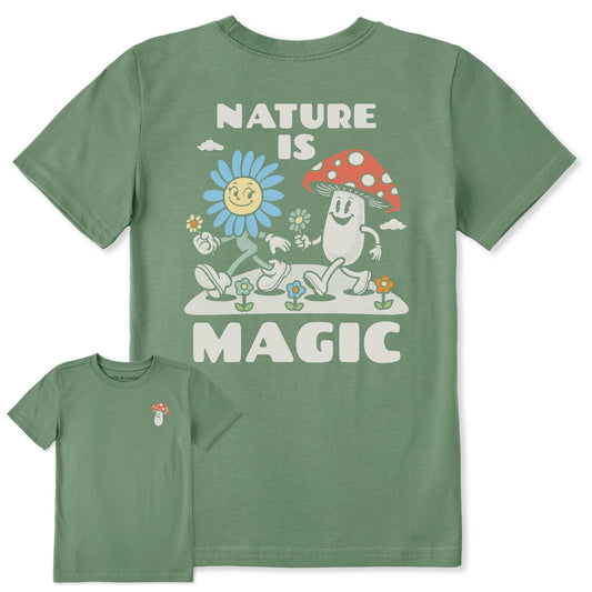 Kids Nature is Magic Short Sleeve Crusher Tee