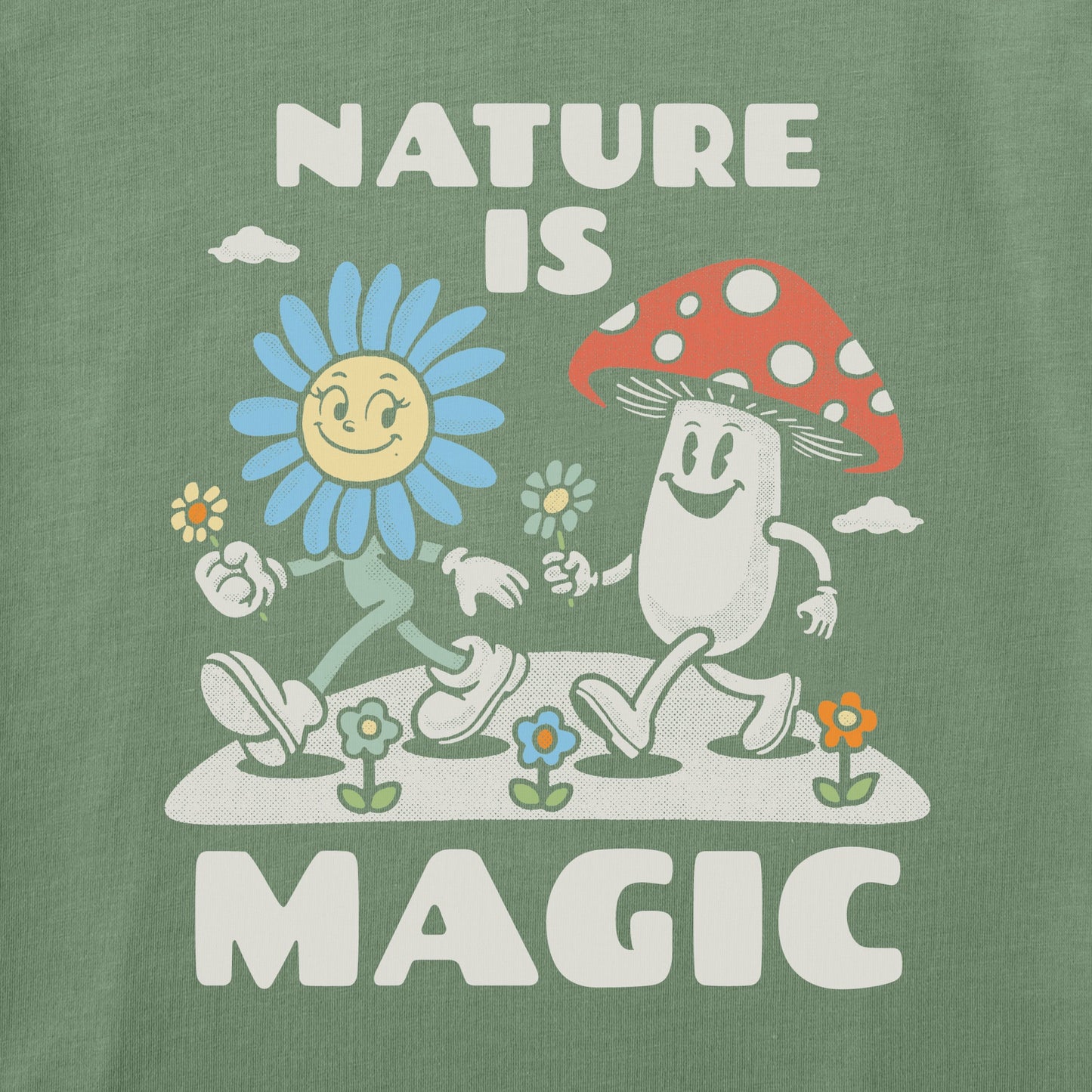 Kids Nature is Magic Short Sleeve Crusher Tee