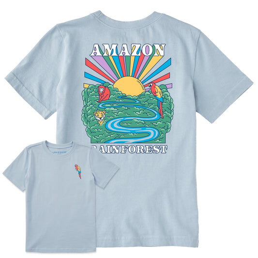 Kids Amazon Rainforest Short Sleeve Crusher Tee