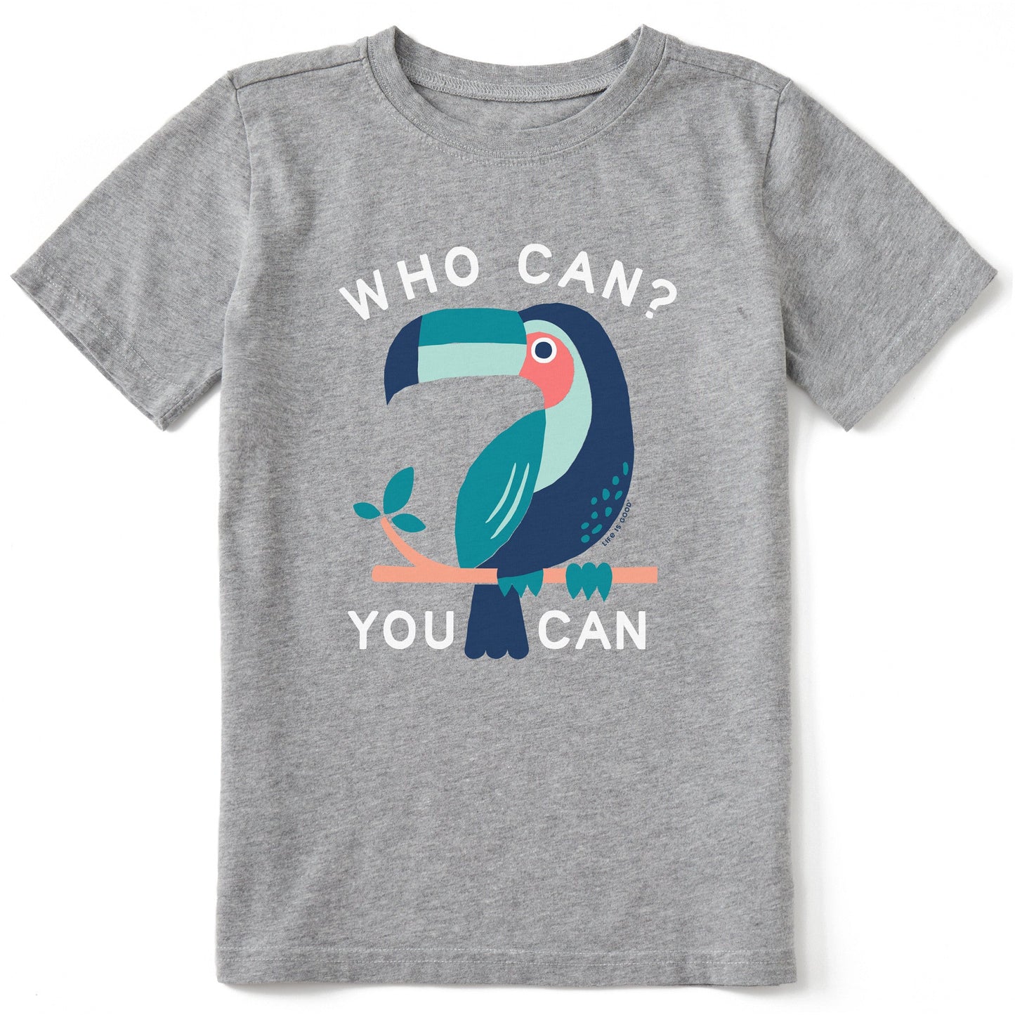 Kids Crafty Toucan Short Sleeve Crusher Tee