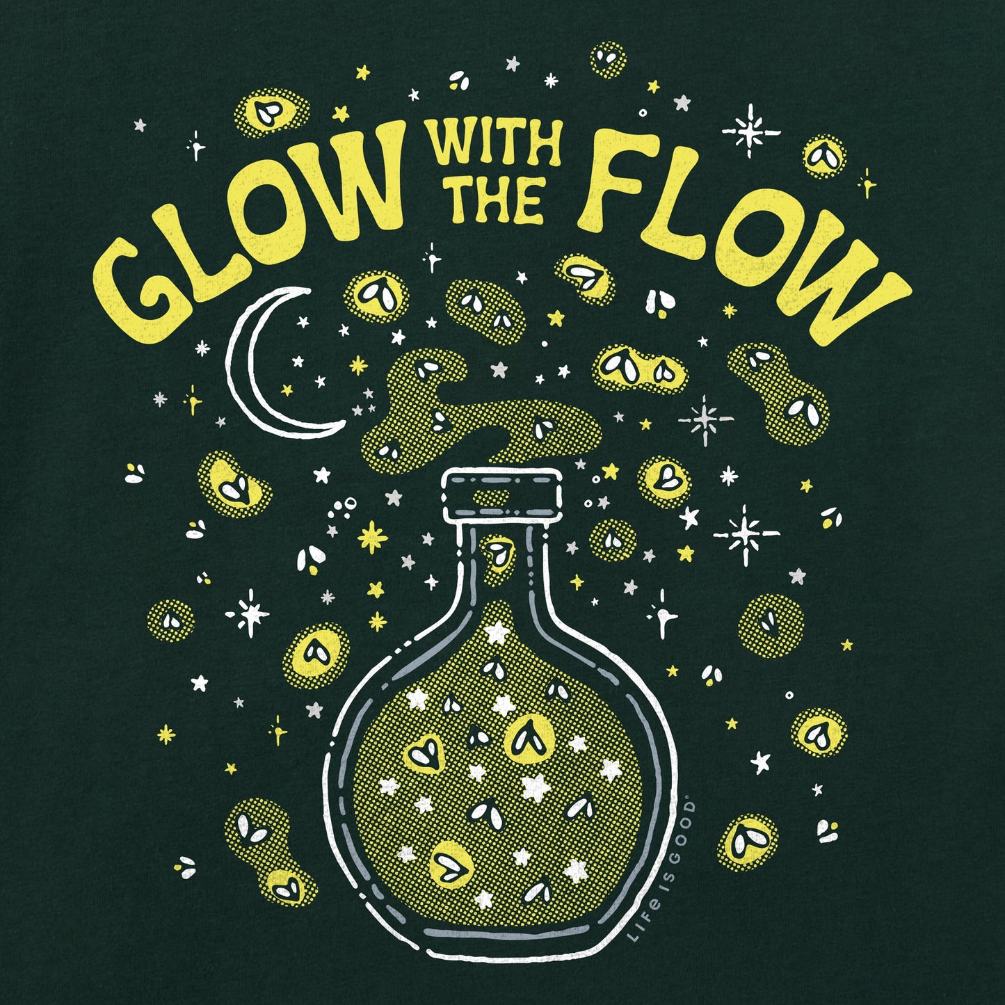 Kids Glow with the Flow Short Sleeve Crusher Tee