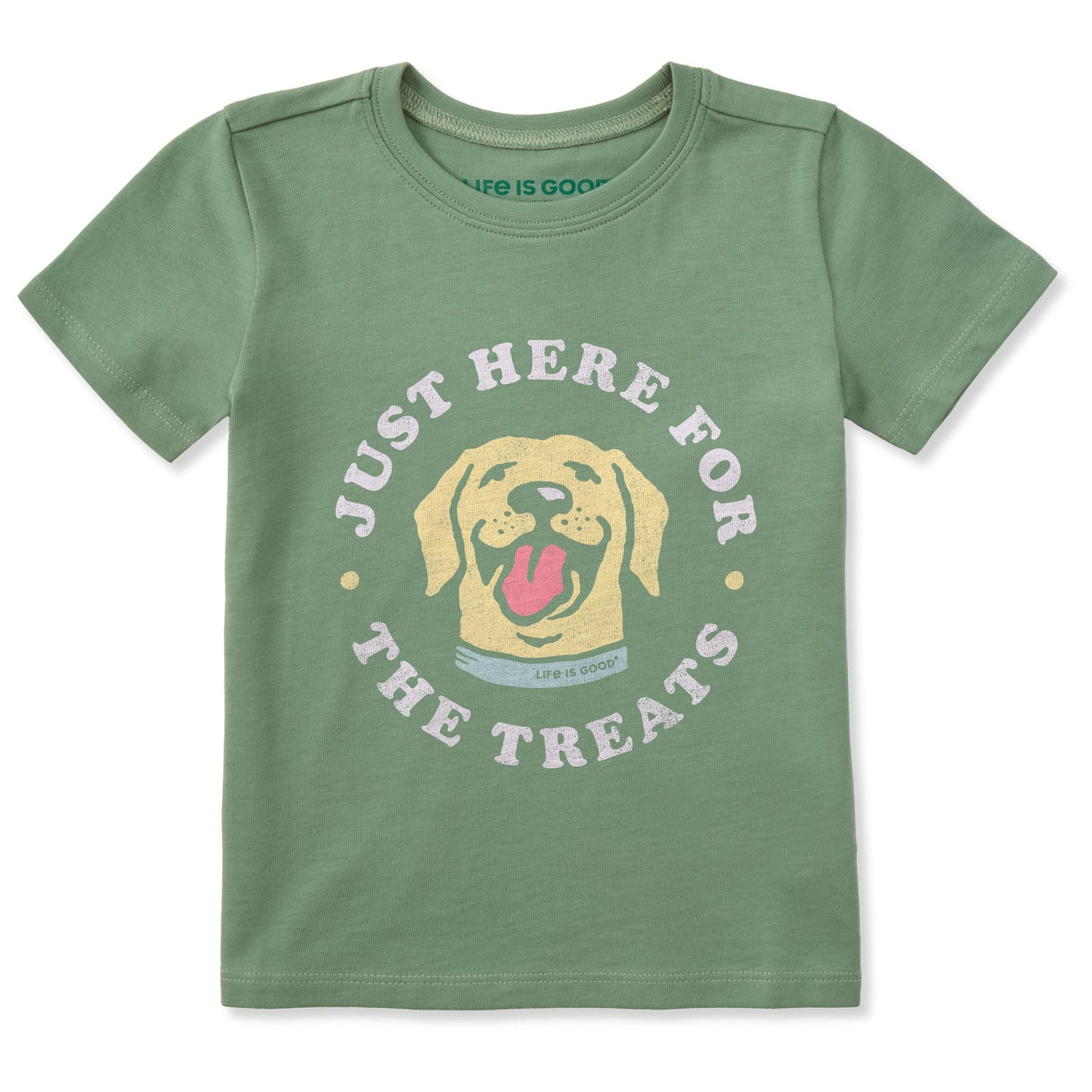 Toddler Here for the Treats Short Sleeve Crusher Tee