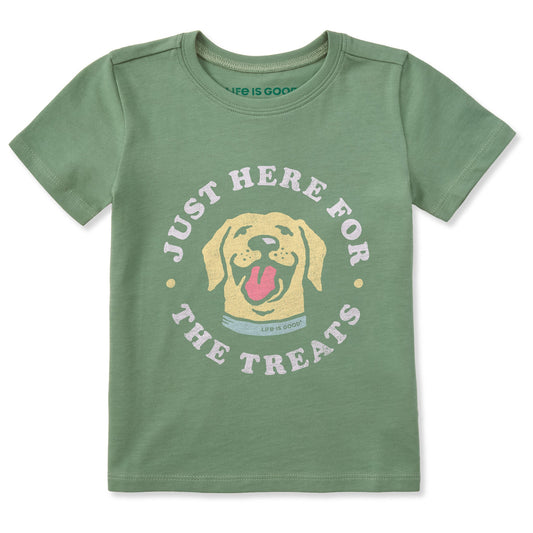 Toddler Here for the Treats Short Sleeve Crusher Tee