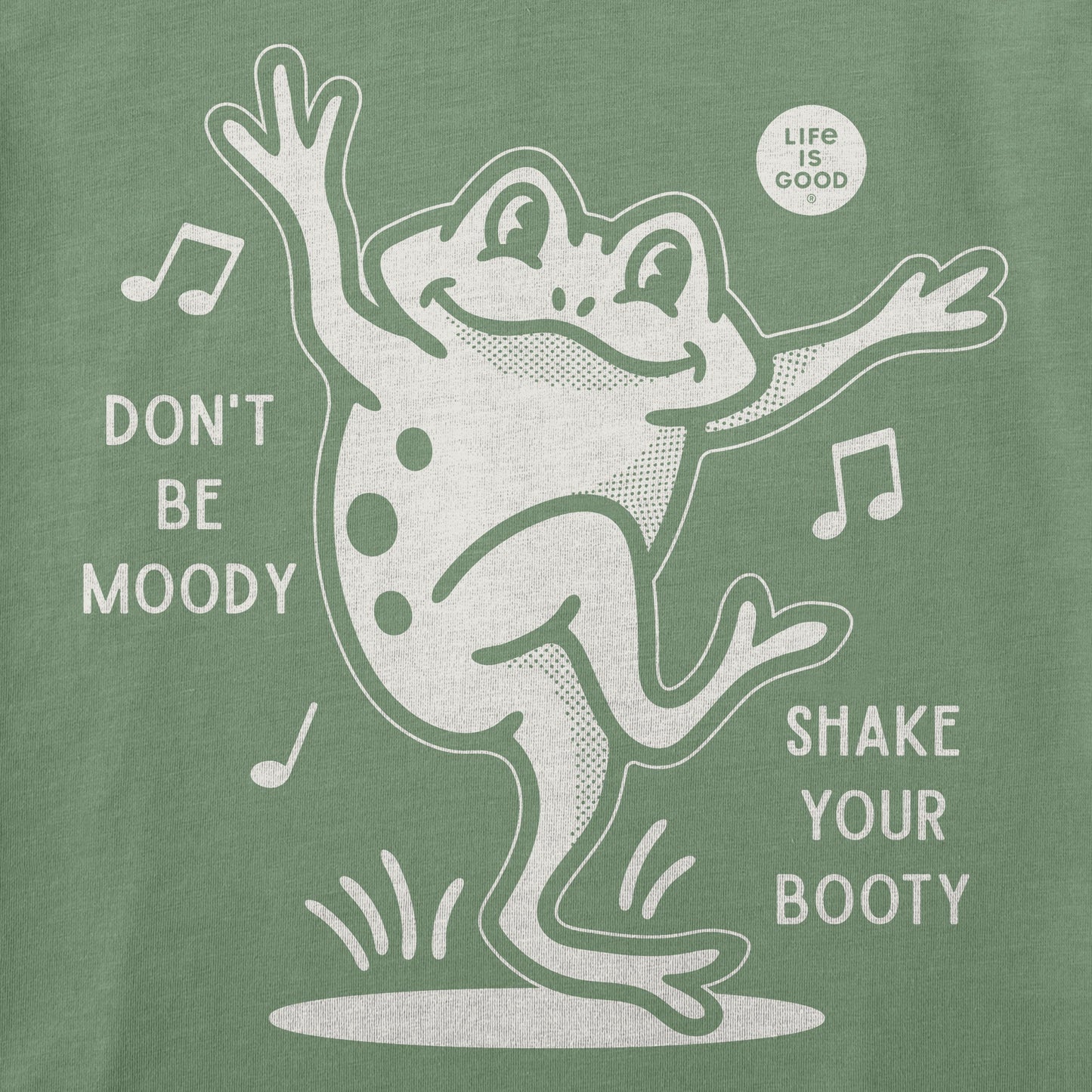 Toddler Shake Your Booty Frog Short Sleeve Crusher Tee