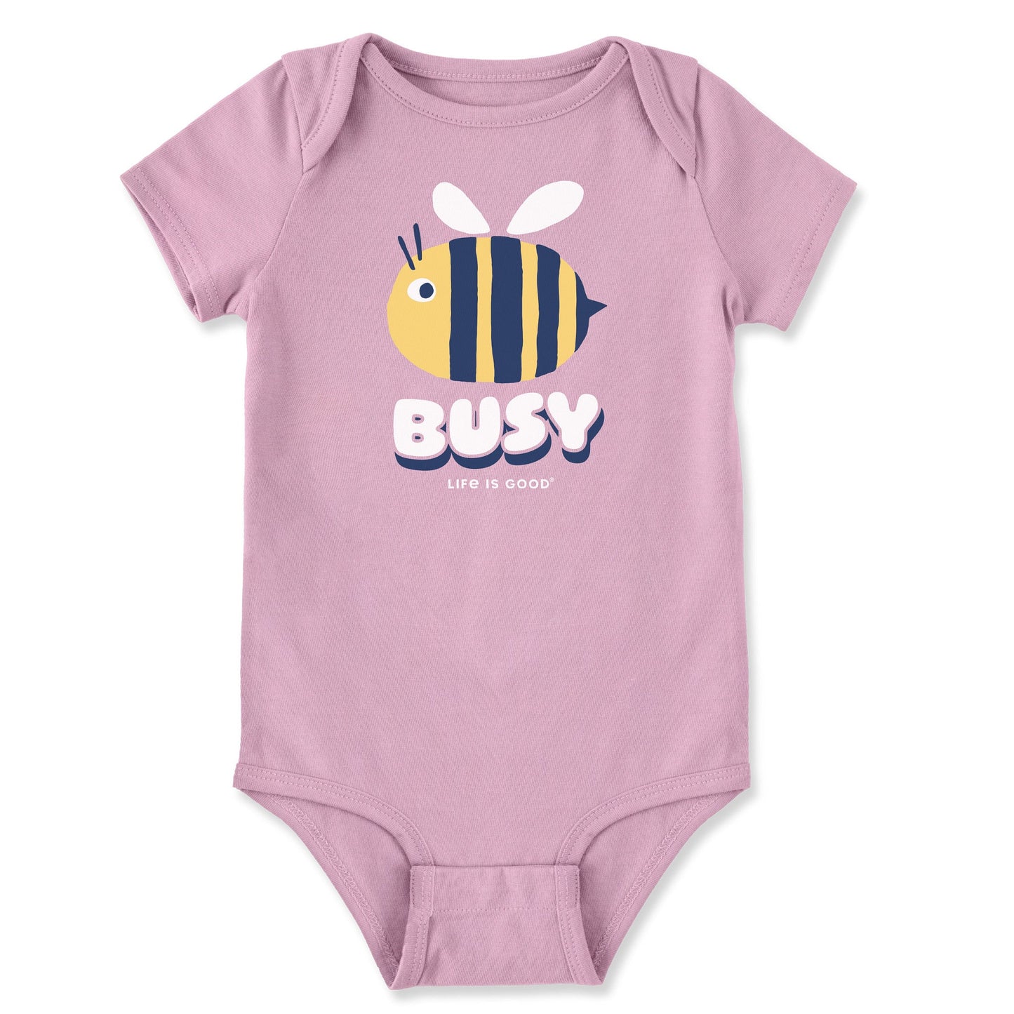 Baby Busy Bee Short Sleeve Crusher Bodysuit