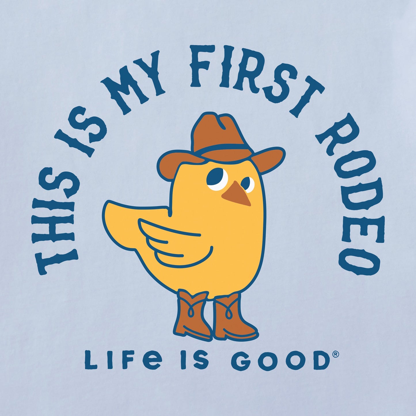 Baby First Rodeo Chick Short Sleeve Crusher Bodysuit