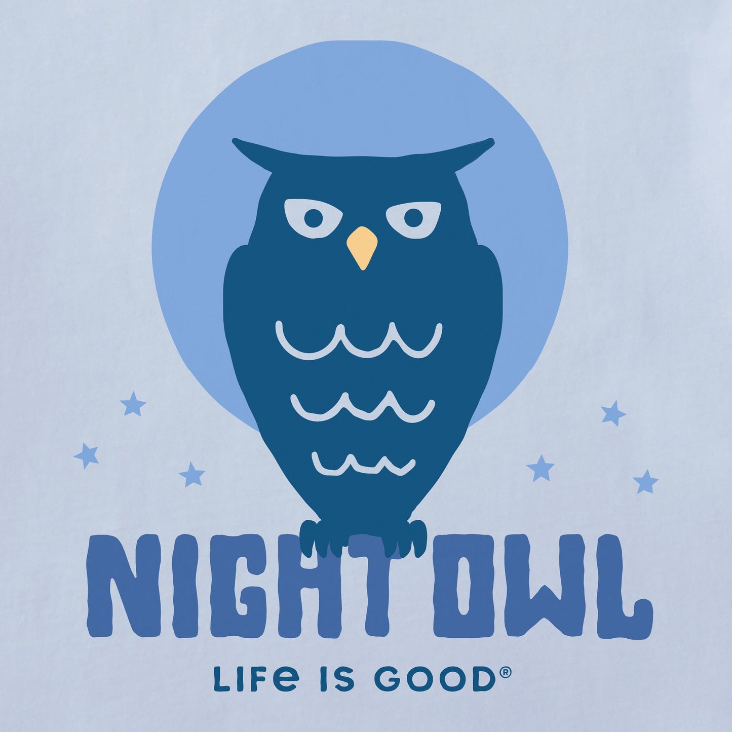 Baby Crafty Night Owl Clean Long Sleeve Crusher Bodysuit