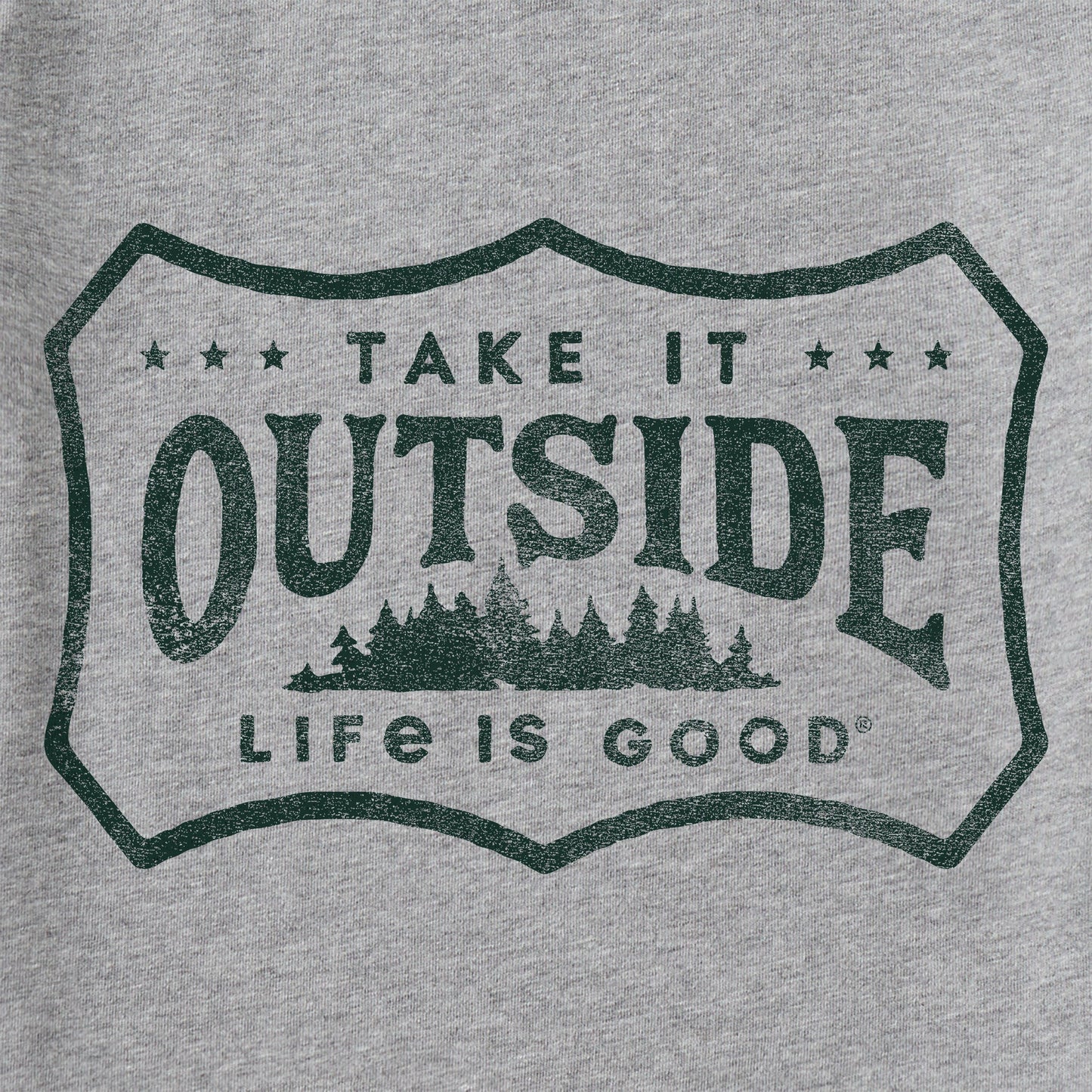 Women's Take it Outside Short Sleeve Vee