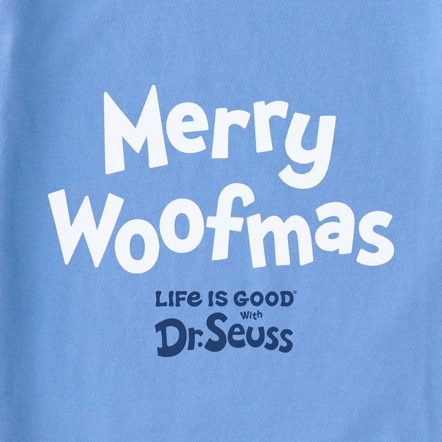 Kids Max Merry Woofmas Long Sleeve Crusher Tee