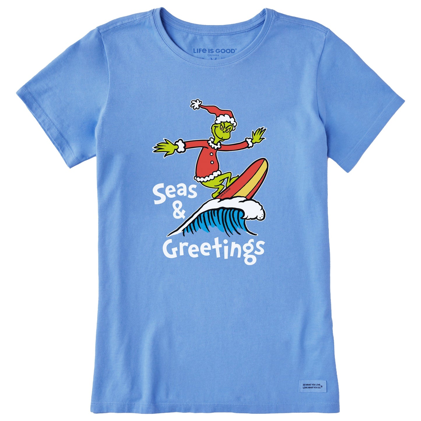 Women's Seas & Greetings Grinch Short Sleeve Crusher Tee