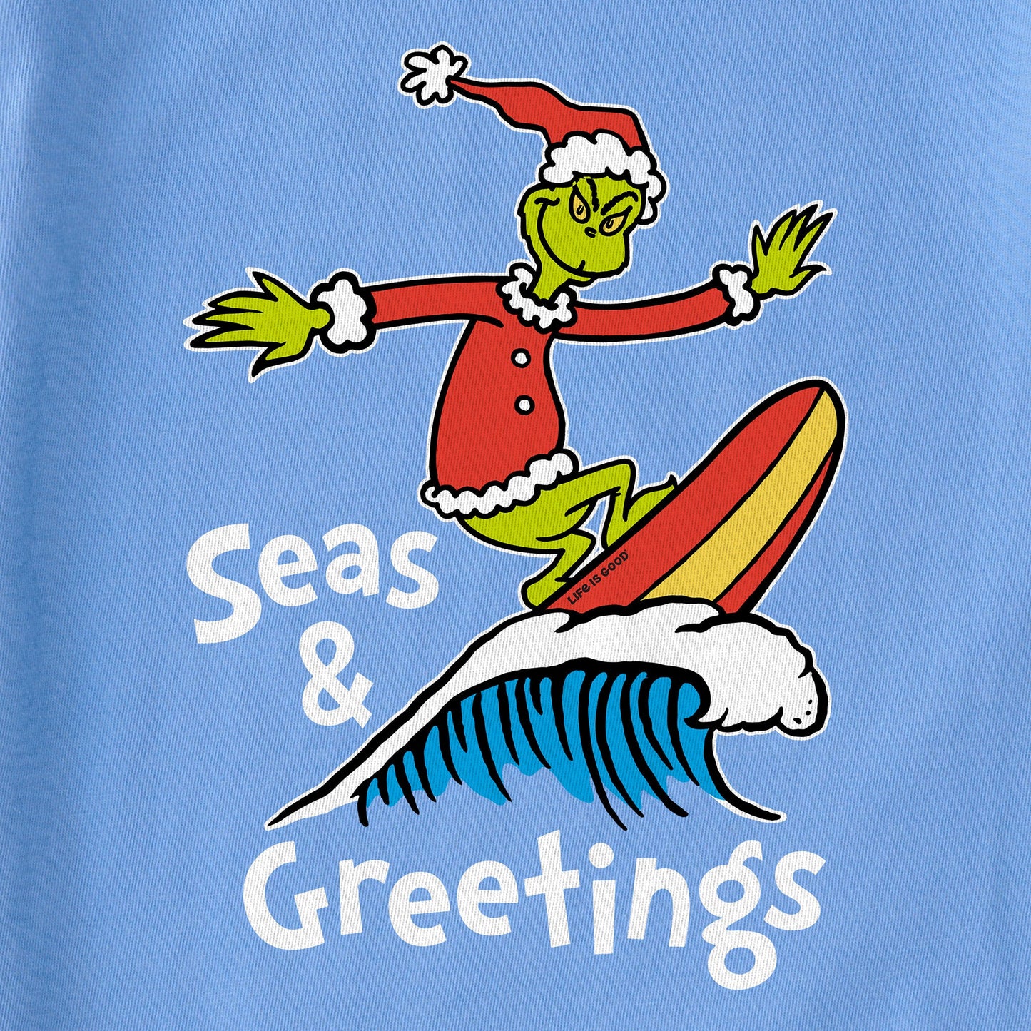 Women's Seas & Greetings Grinch Short Sleeve Crusher Tee