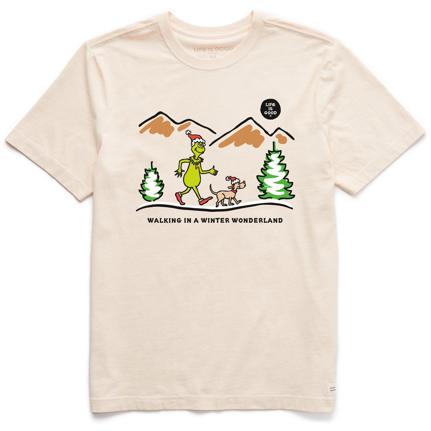 Men's Grinch and Max Scape Short Sleeve Crusher Tee