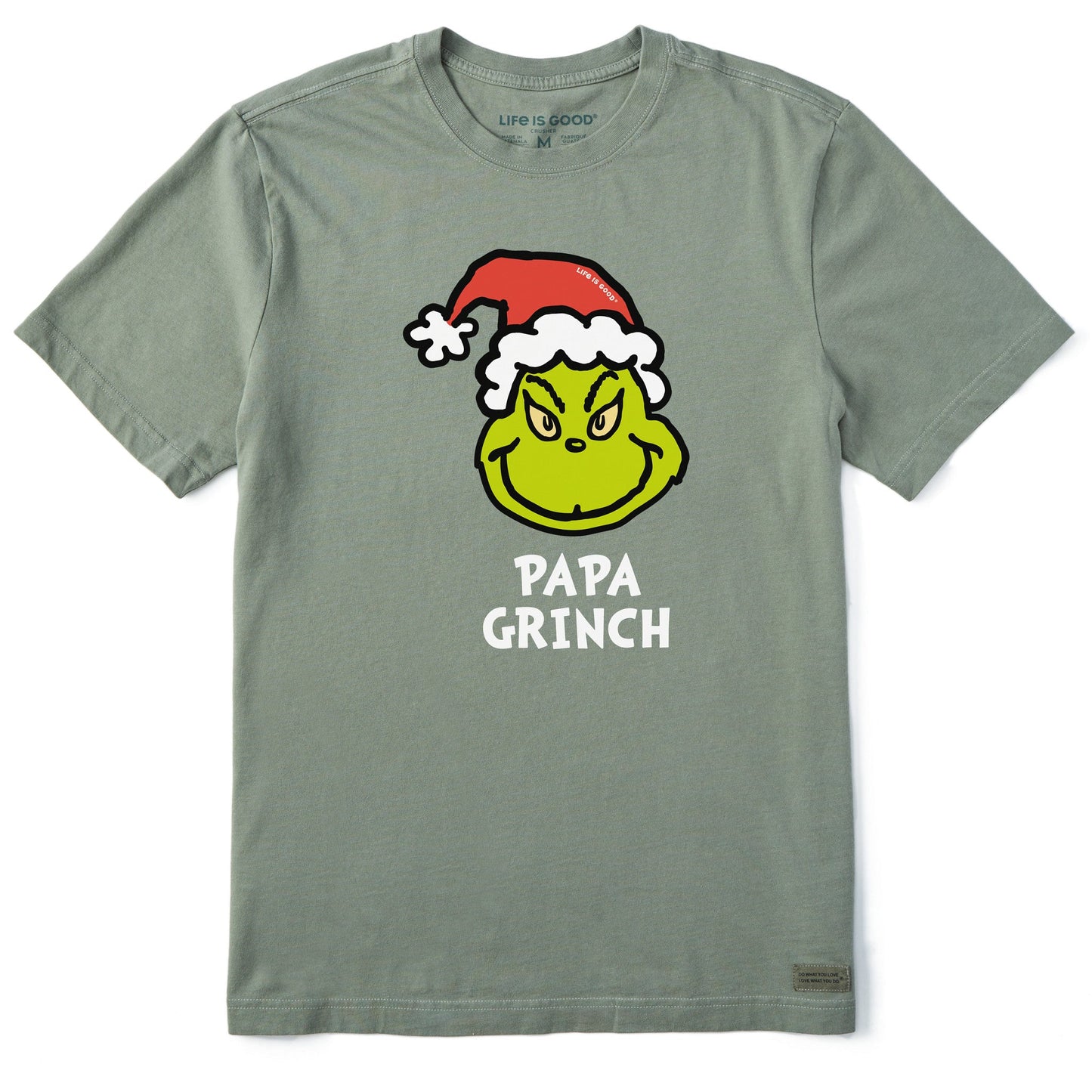 Men's Papa Grinch Short Sleeve Crusher Tee