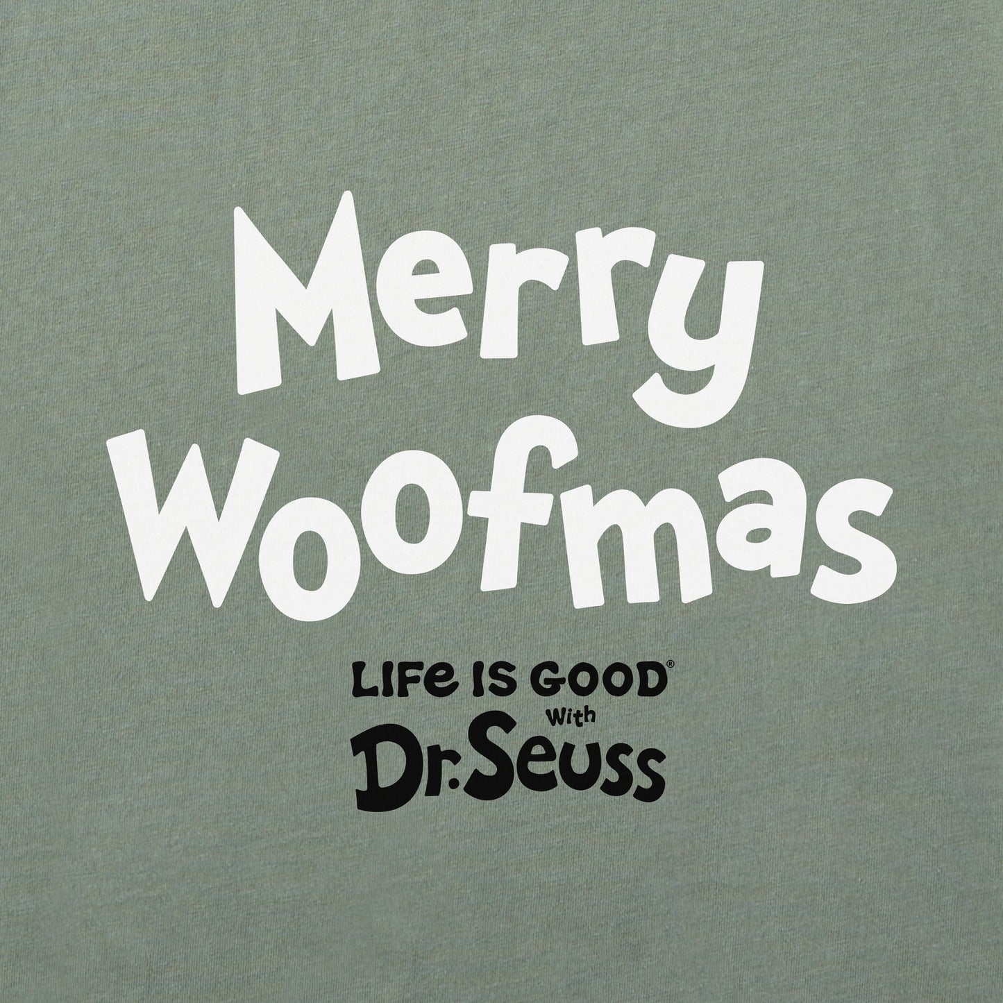 Men's Max Merry Woofmas Long Sleeve Crusher Tee