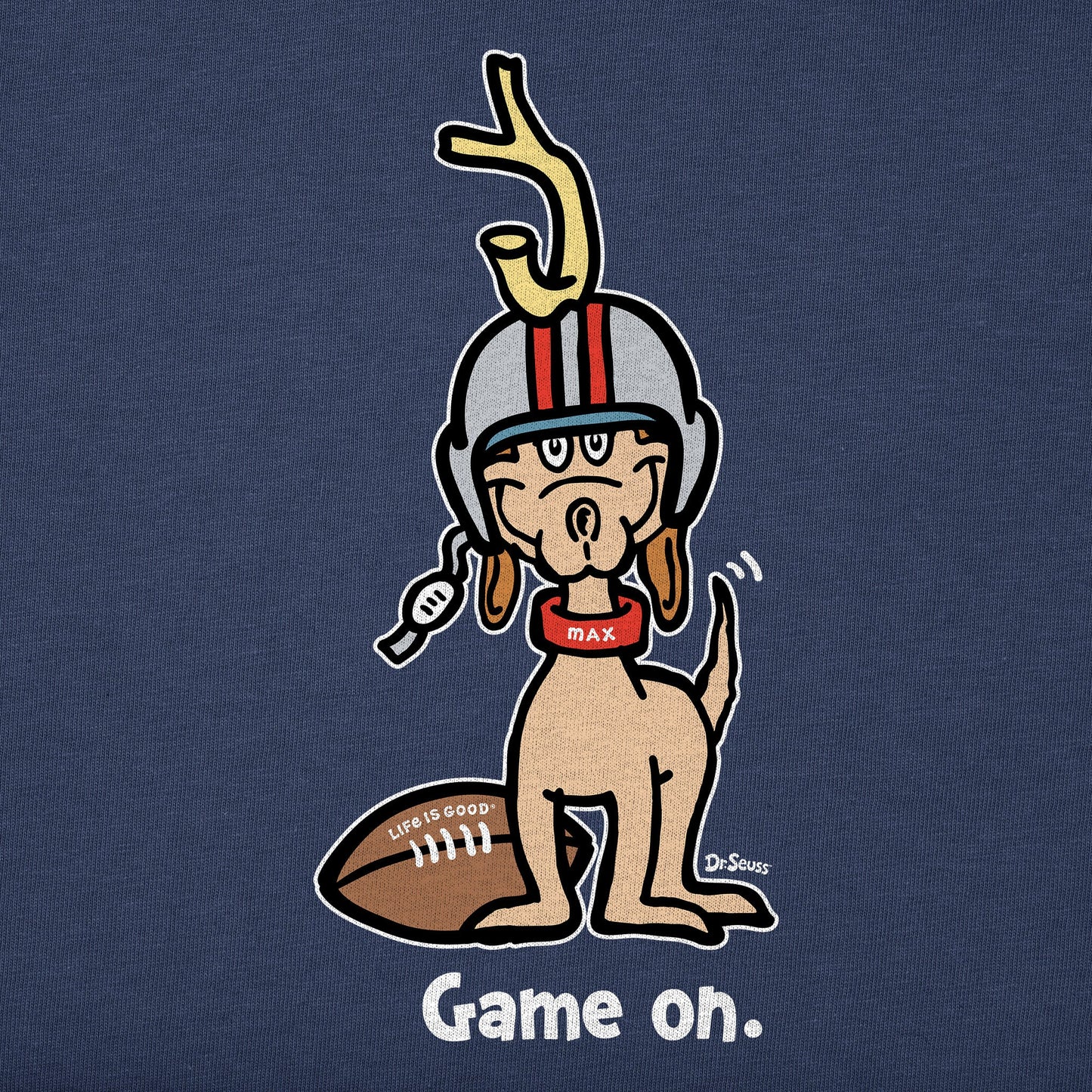 Men's Game On Football Max Long Sleeve Crusher Tee