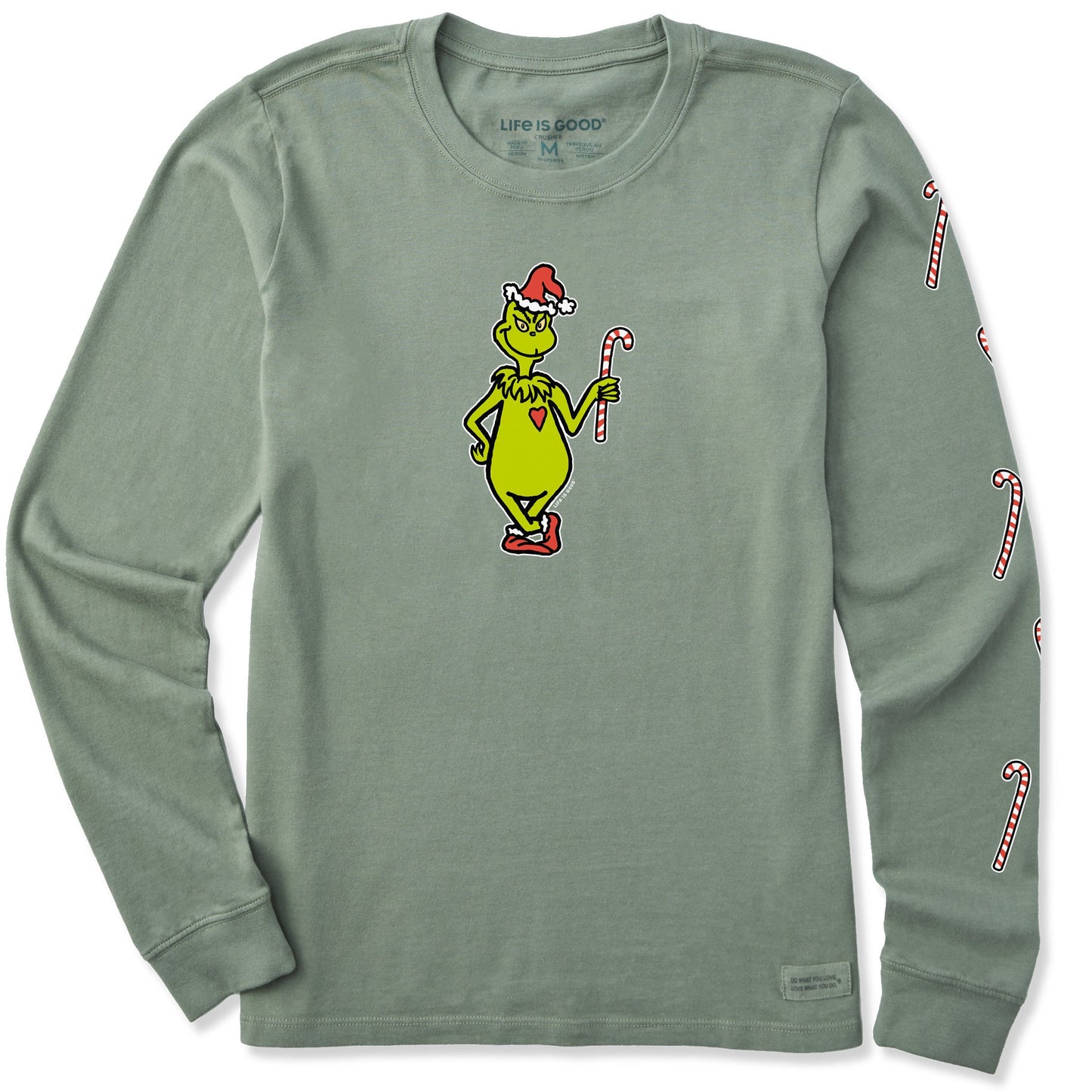 Women's Greetings From Who-Ville Long Sleeve Crusher Tee