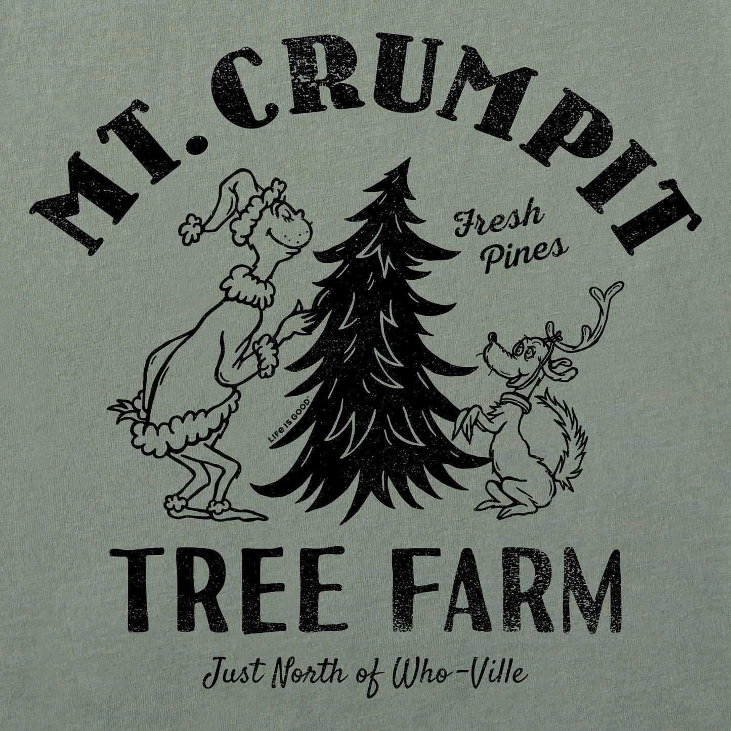Women's Mt. Crumpit Tree Farm Long Sleeve Crusher Tee