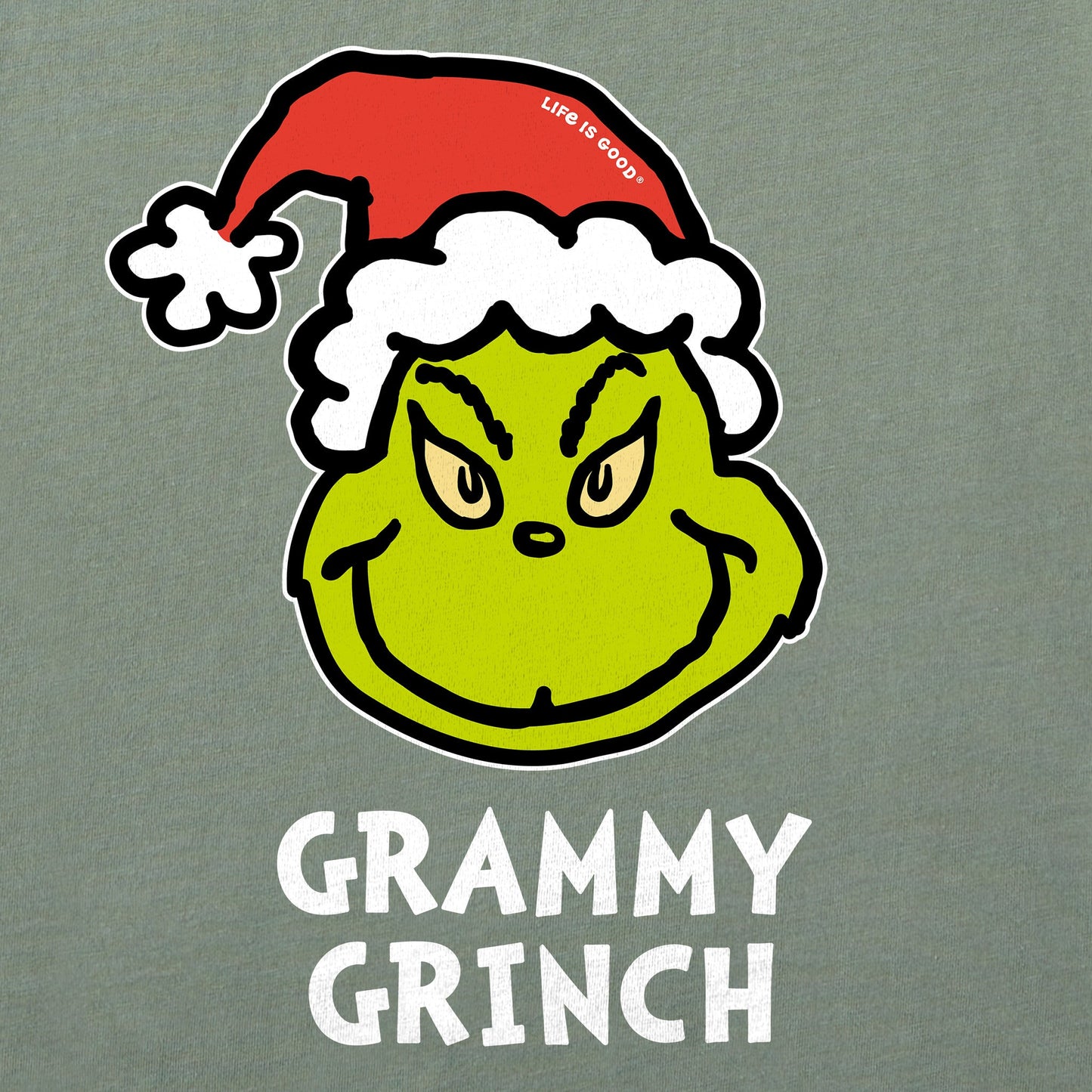 Women's Grammy Grinch Long Sleeve Crusher Tee