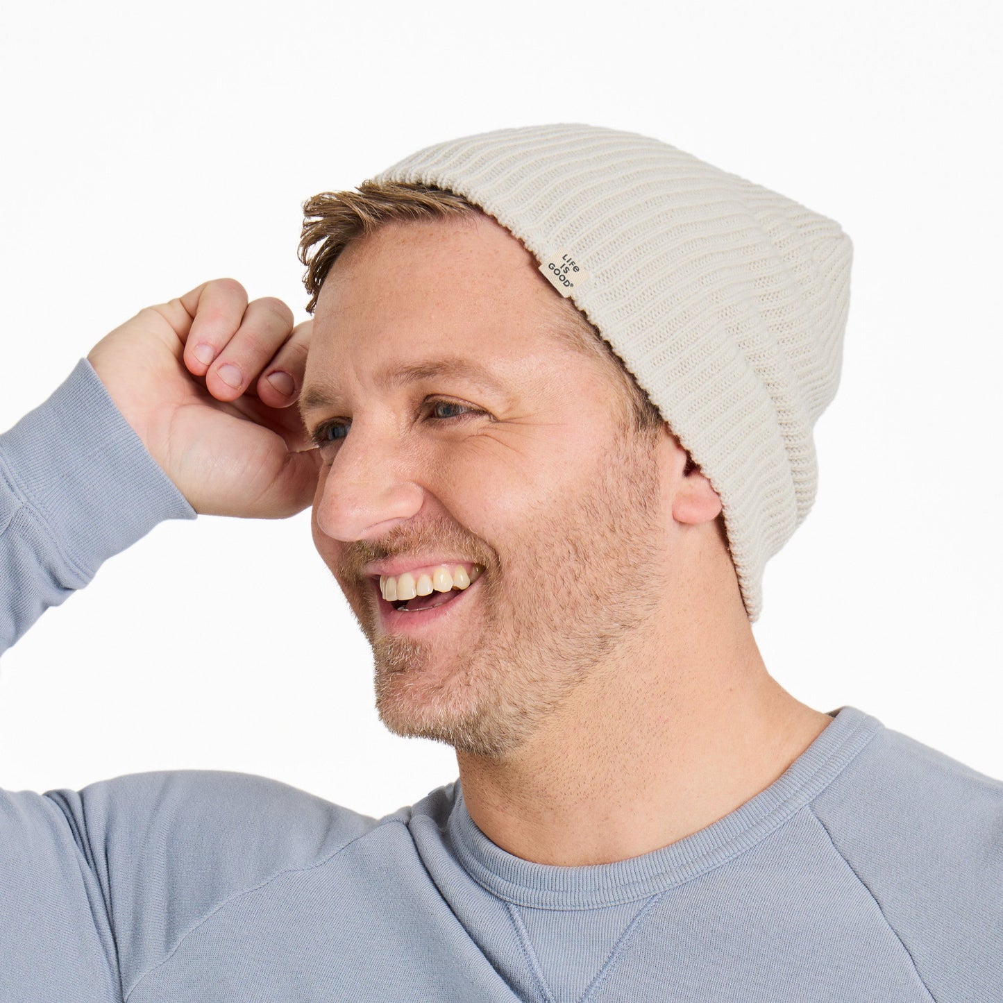 Adult Unisex Solid Mariner Beanie