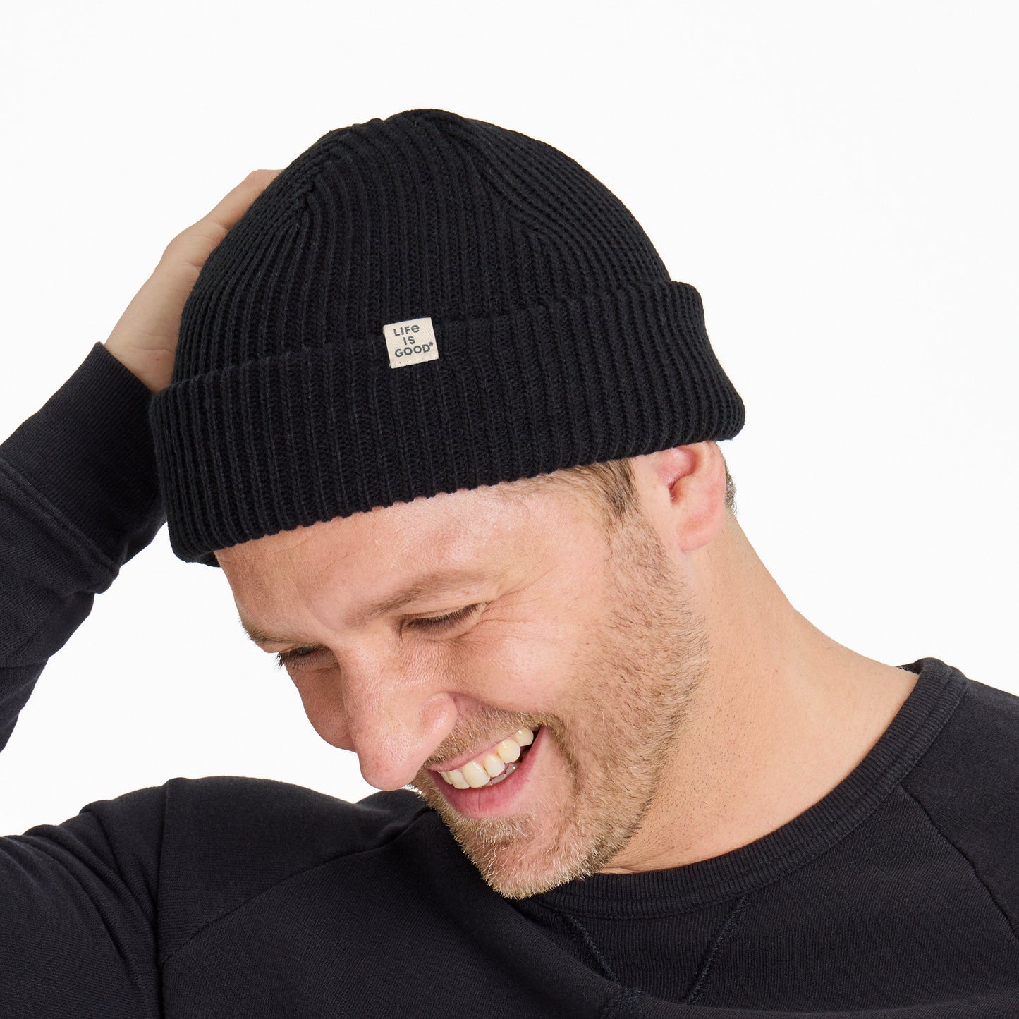 Adult Unisex Solid Mariner Beanie