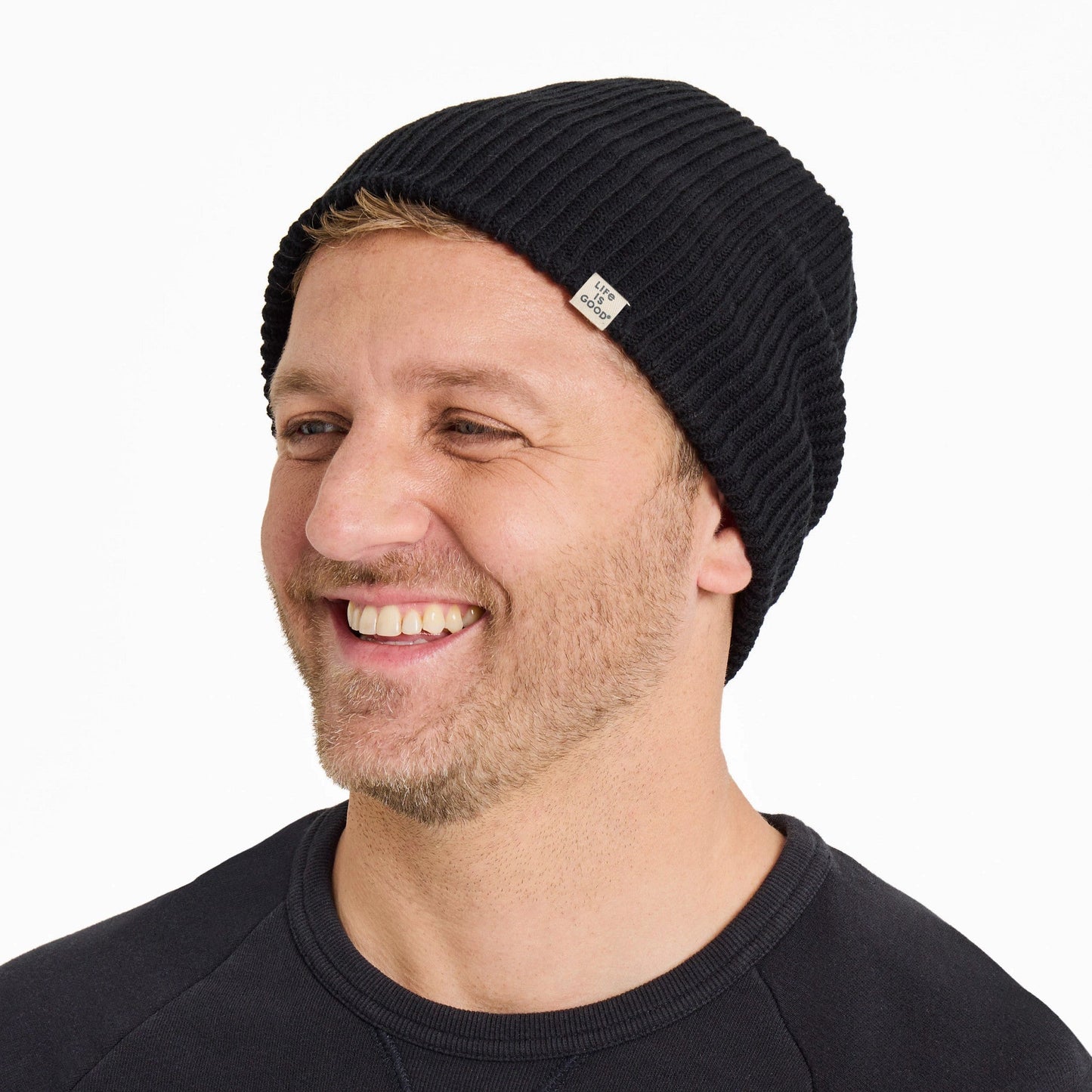 Adult Unisex Solid Mariner Beanie