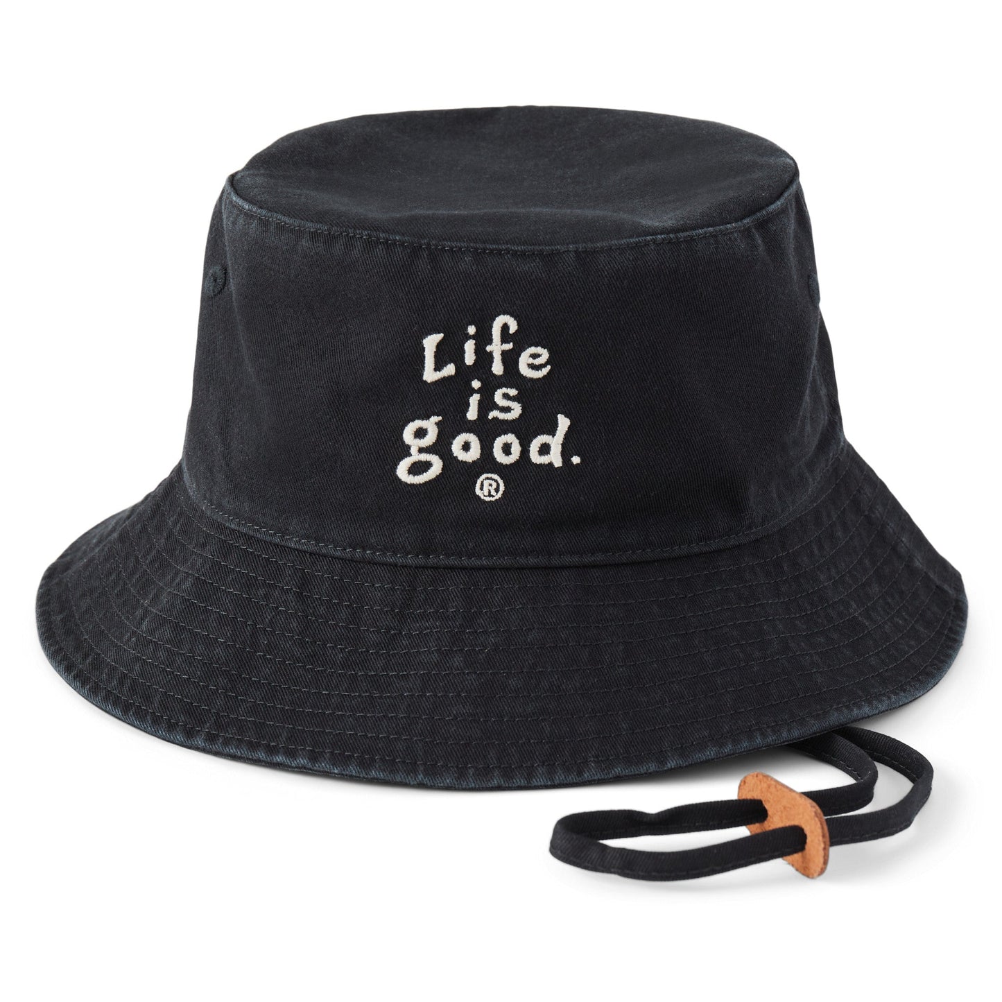 Adult Unisex LIG Vintage Wordmark Stacked Bucket Hat