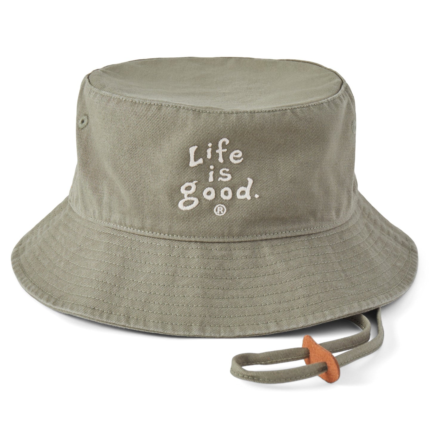 Adult Unisex LIG Vintage Wordmark Stacked Bucket Hat