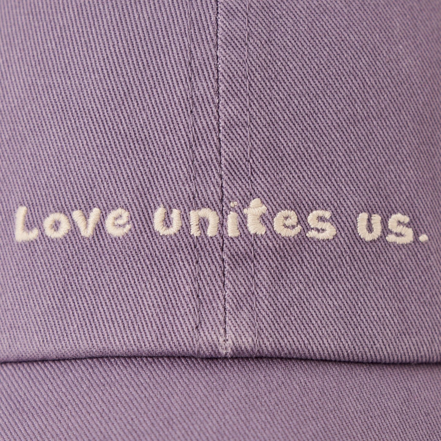 Adult Unisex Vintage Love Unites Us Chill Cap