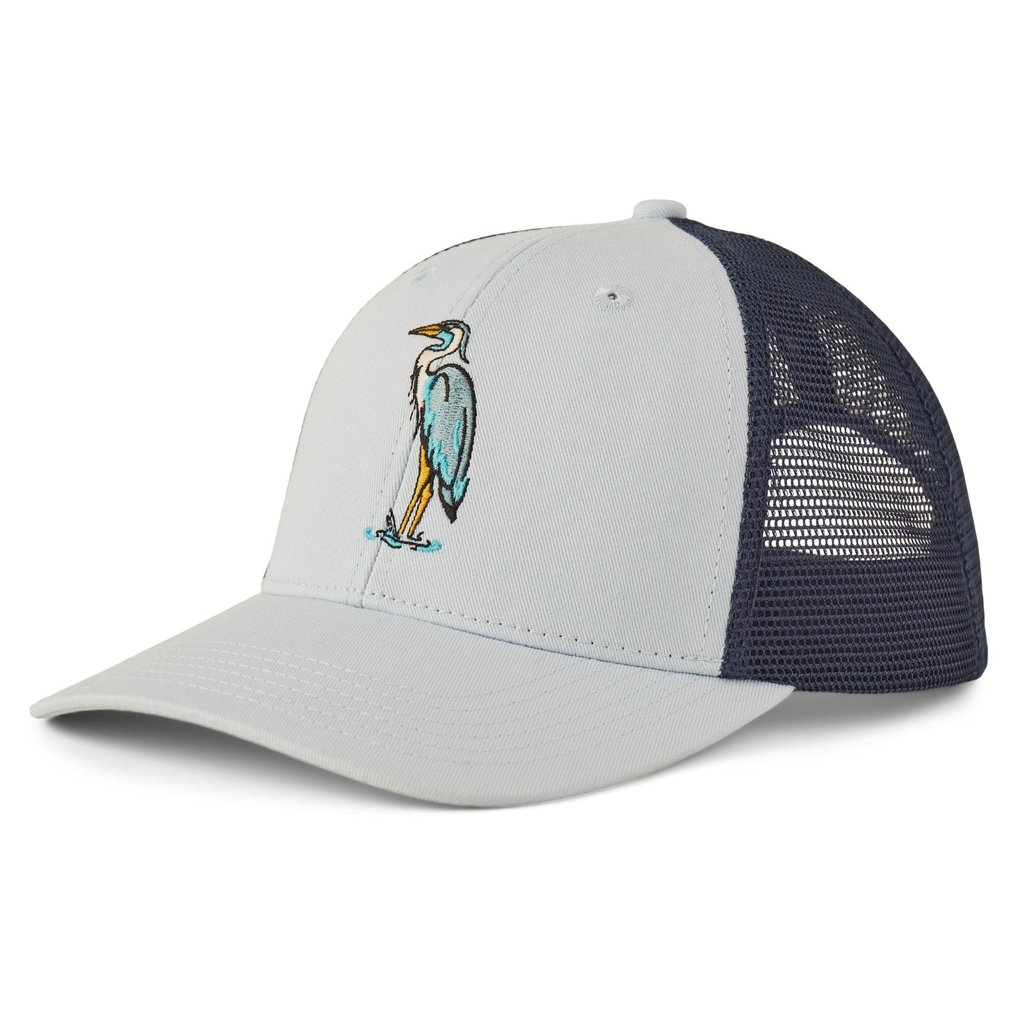 Adult Unisex Great Blue Heron Trucker