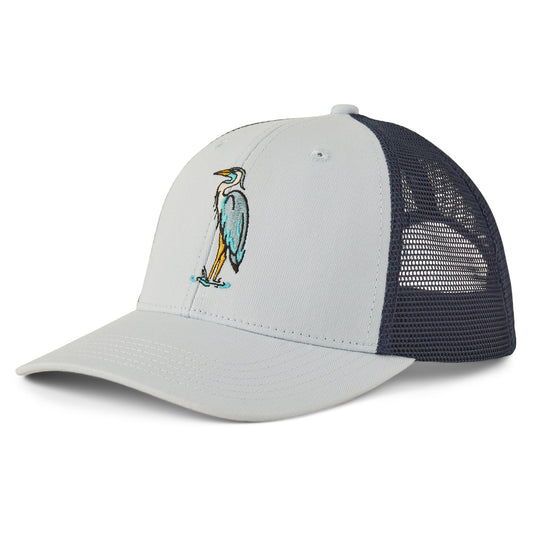 Adult Unisex Great Blue Heron Trucker